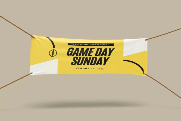 Print banner