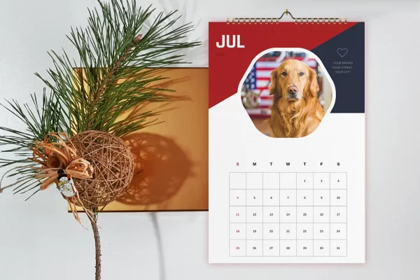 Calendare de perete personalizate
