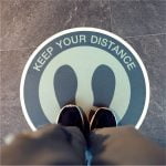 autocolant floor graphics