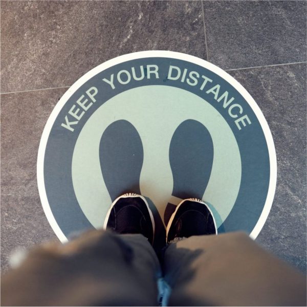 autocolant floor graphics