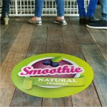 autocolant floor graphics