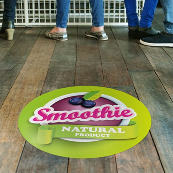 autocolant floor graphics